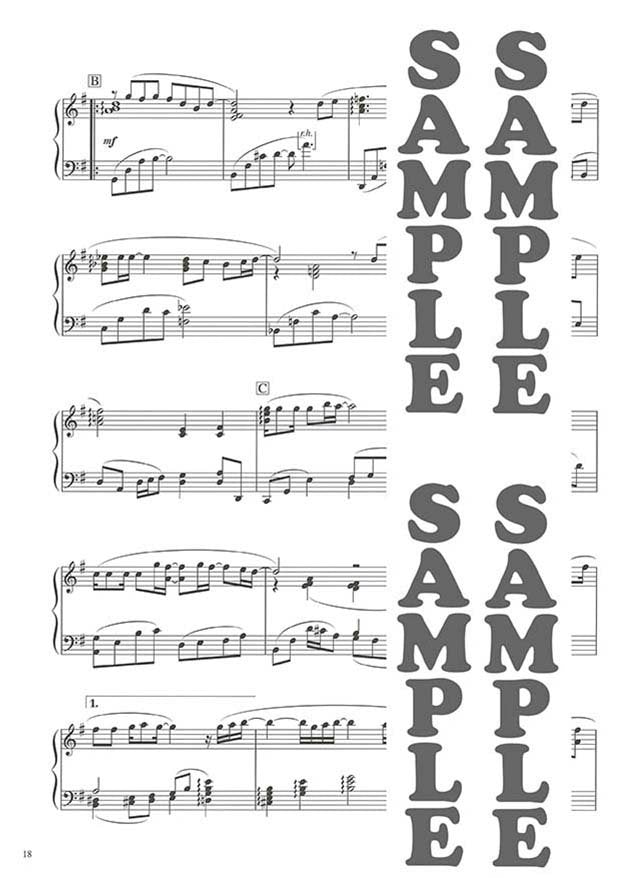 J-POP Standard Beautiful Sounds for Piano Solo - Sheet Music Book