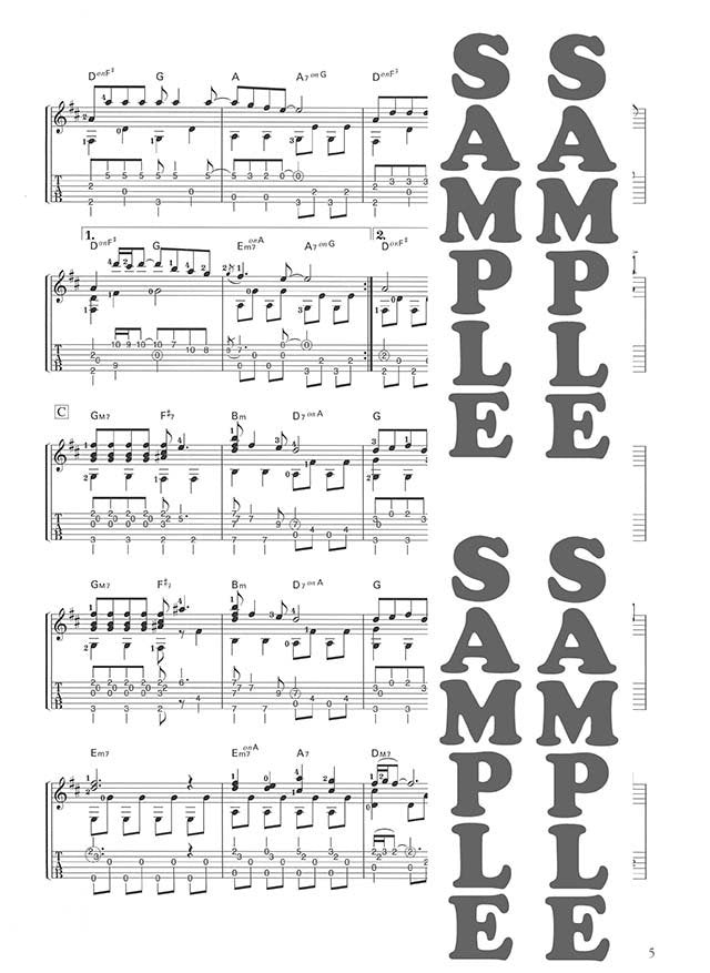 Studio Ghibli Collection for Guitar Solo  with CD - Sheet Music Book