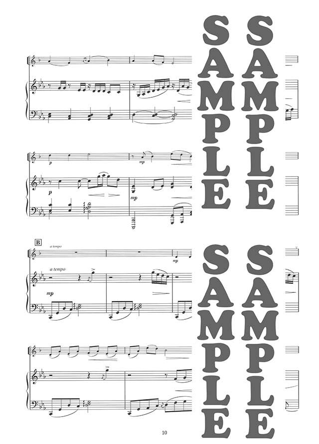 The collection of traditional japanese songs for Trumpet and Piano with CD - Sheet Music Book