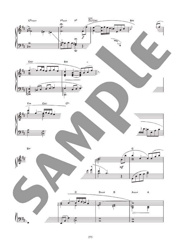 Studio Ghibli 100 Selection Piano Solo (Pre-Intermediate) Notenbuch
