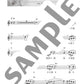 Kayokyoku Enka-Liedersammlung für chromatische Mundharmonika, Notenbuch (Mittelstufe) mit CD