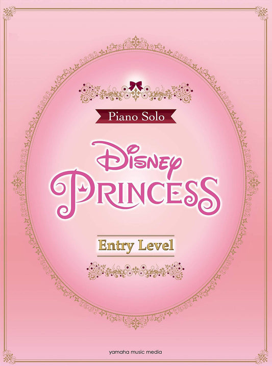 Disney Princess Vol. 1 Piano Solo(Beginner) Sheet Music Book/English Version