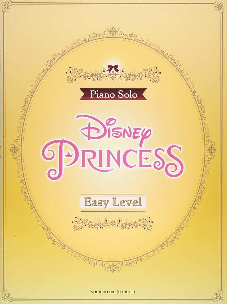 Disney Princess Vol. 2 Piano Solo(Easy) Sheet Music Book/English Version