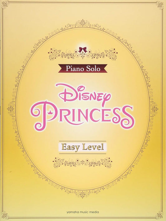 Disney Princess Vol. 2 Piano Solo(Easy) Sheet Music Book/English Version