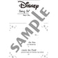 Disney Song Selections for Piano Duet(Easy) Sheet Music Book/English Version
