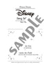 Disney Song Selections for Piano Duet(Easy) Sheet Music Book/English Version