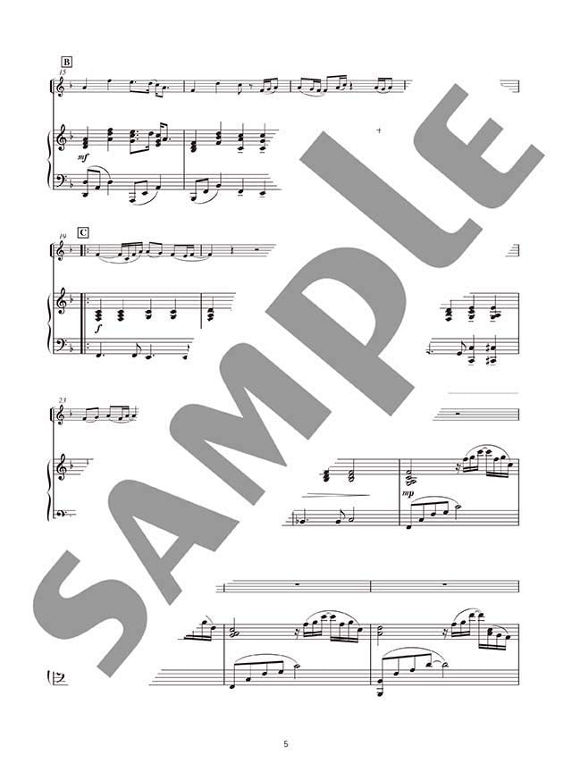 Ocarina Standard Songs Selection with Piano accompaniment with CD - Sheet Music Book