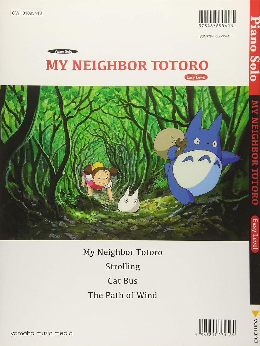 Mein Nachbar Totoro (Studio Ghibli) Klaviersolo (leicht) Notenbuch/englische Version