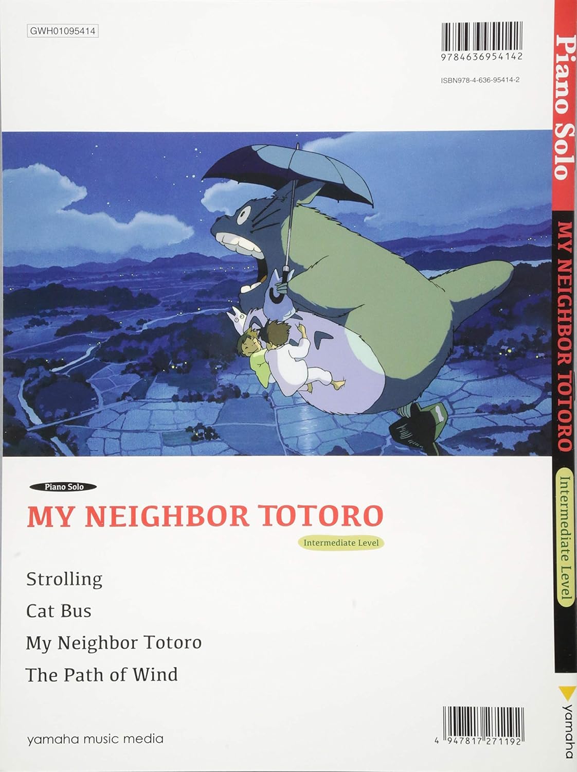 My Neighbor Totoro(Studio Ghibli) Piano Solo(Intermediate)/English Version