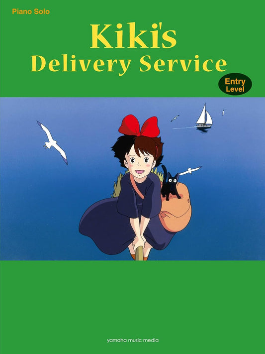 Kiki's Delivery Service(Studio Ghibli) Piano Solo(Beginner) Sheet Music Book /English Version