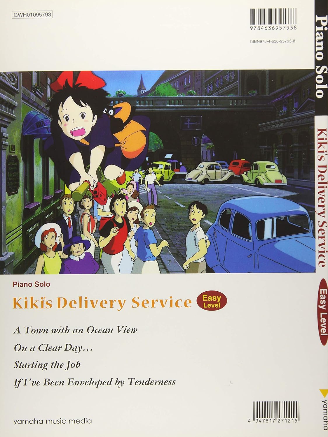 Kikis kleiner Lieferservice (Studio Ghibli) Klaviersolo (leicht) Notenbuch/englische Version
