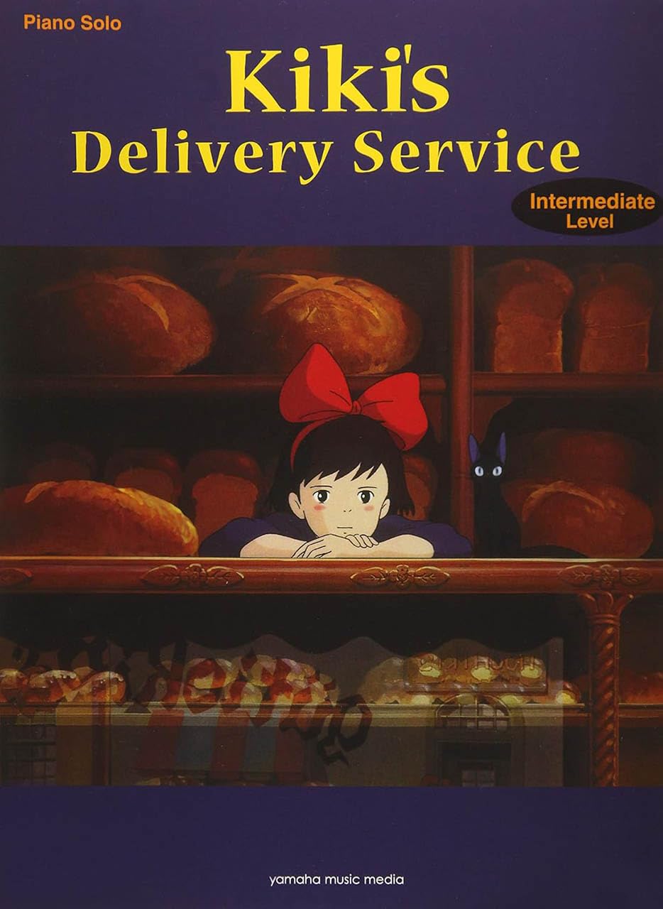 Kiki's Delivery Service (Studio Ghibli) Piano Solo (Mittel)/Englische Version