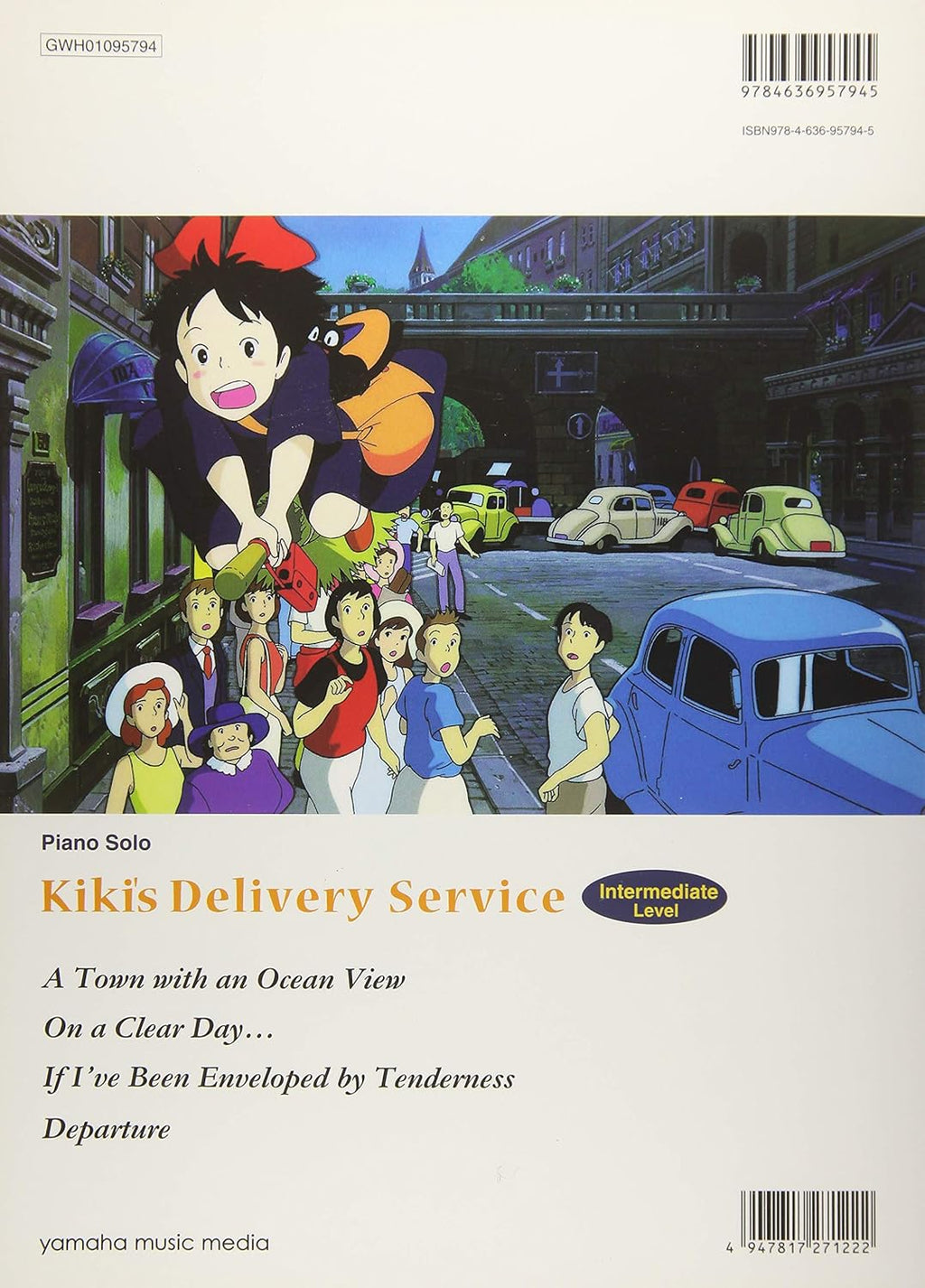 Kiki's Delivery Service (Studio Ghibli) Piano Solo (Mittel)/Englische Version