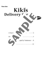 Kiki's Delivery Service (Studio Ghibli) Piano Solo (Mittel)/Englische Version