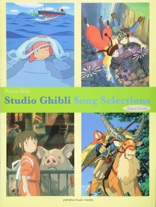 Studio Ghibli Song Piano Solo Selections(Beginner) Sheet Music Book/English Version