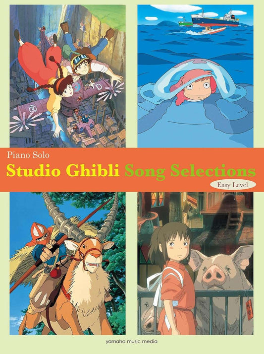 Studio Ghibli Song Piano Solo Selections(Easy) Sheet Music Book/English Version