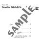 Studio Ghibli Song Piano Solo Selections (Easy) Notenbuch/Englische Version
