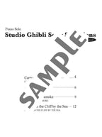Studio Ghibli Song Piano Solo Selections (Easy) Notenbuch/Englische Version