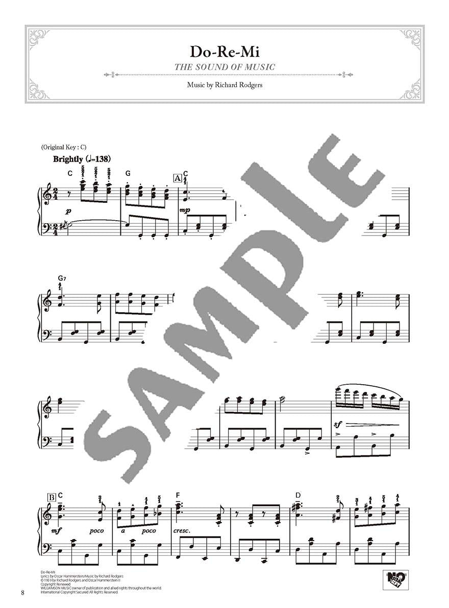 Cinema & Musical Piano Solo/English Version