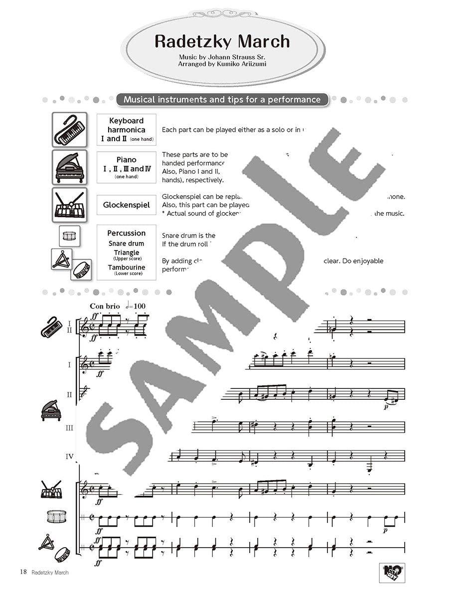 Ensemble for Kids - Classical Music (English Edition) - Sheet Music Book