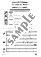 Ensemble for Kids - Studio Ghibli Songs / English Edition - Sheet Music Book