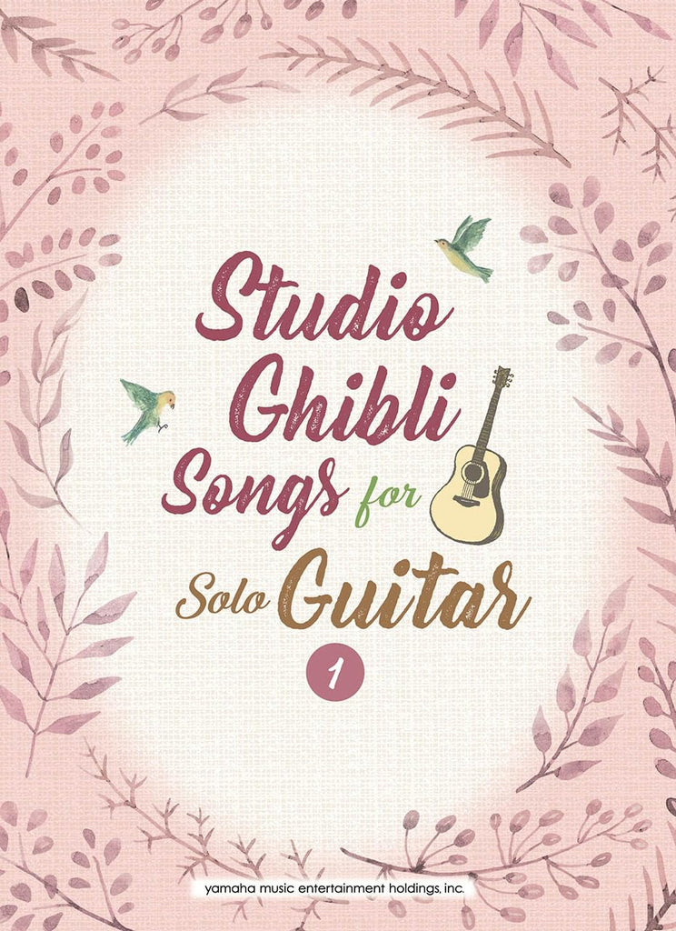 Studio Ghibli Songs für Gitarrensolo Vol. 1 (Mittelstufe) Notenbuch / englische Version