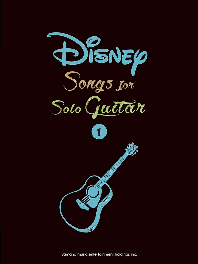 Disney Songs for Guitar Solo Vol.1(Intermediate) Sheet Music Book /English Version
