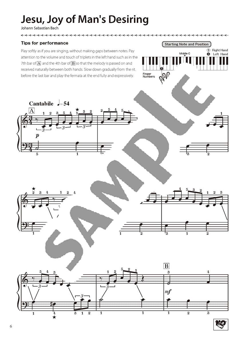 Classical Music in C Major/English Edition: Piano Solo - Sheet Music Book