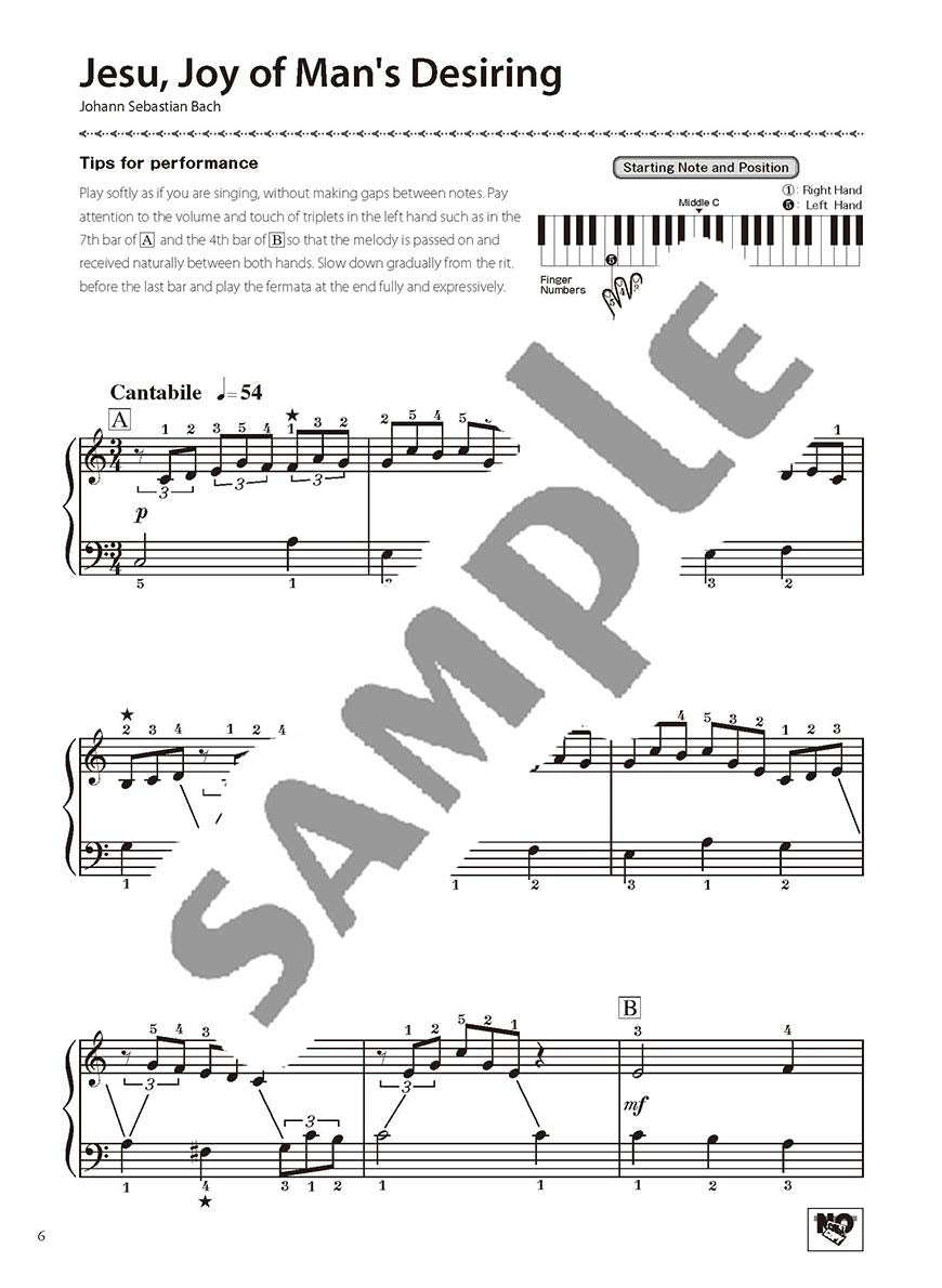 Klassische Musik, Klaviersolo in C-Dur (einfach) / englische Version