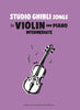 Studio Ghibli Songs for Violin and Piano(Intermediate) Sheet Music Book /English Version