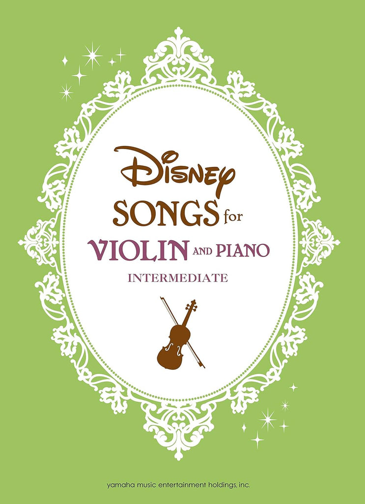Disney Songs für Violine und Klavier (Mittelstufe) Notenbuch / englische Version