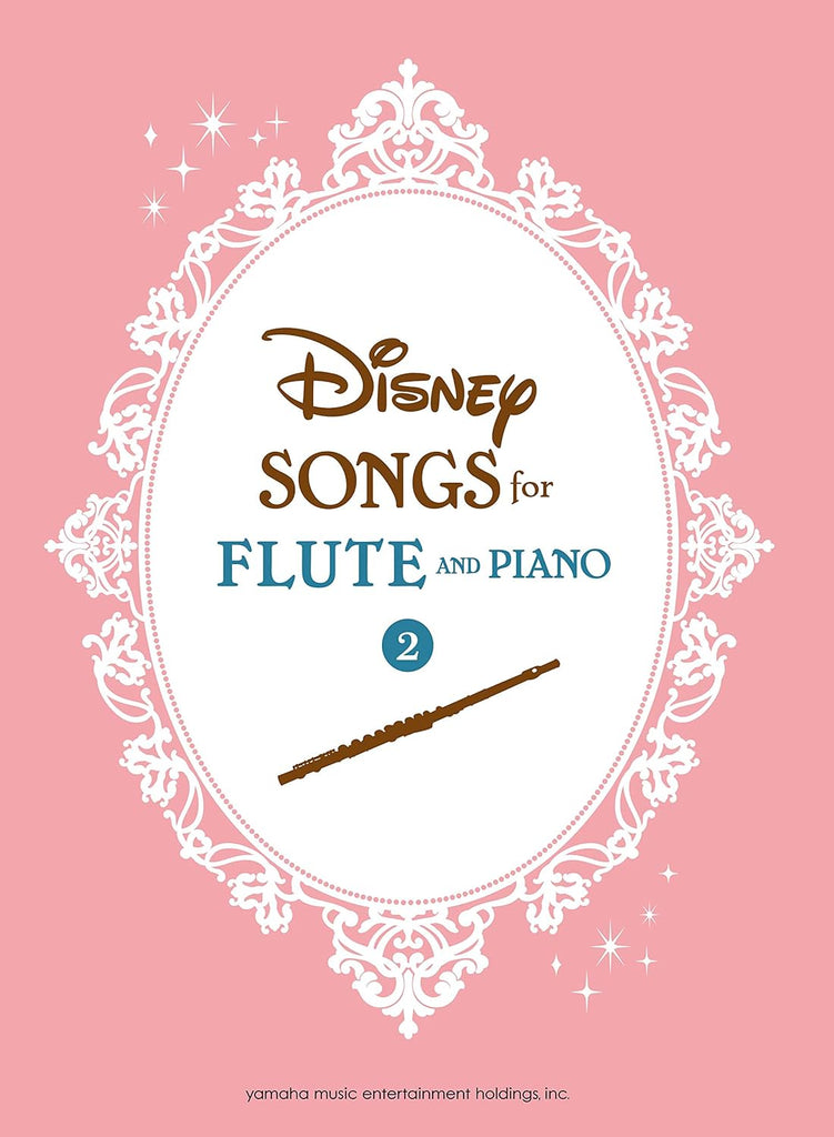 Disney Songs für Flöte und Klavier 2 (Mittelstufe) Notenbuch / englische Version