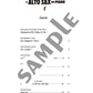 Studio Ghibli Songs for Alto Saxophone and Piano Vol.1(Intermediate) Sheet Music Book /English Version
