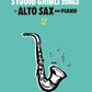 Studio Ghibli Songs für Altsaxophon und Klavier Vol. 2 (Mittelstufe) Notenbuch / englische Version