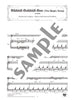 Disney Songs for Alto Saxophone and Piano 2(Intermediate) Sheet Music Book /English Version
