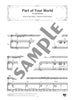 Disney Songs for Alto Saxophone and Piano 2(Intermediate) Sheet Music Book /English Version