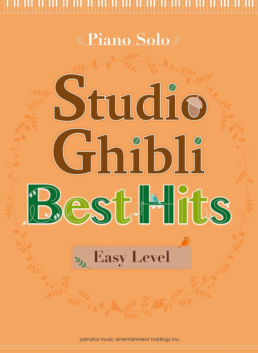 Studio Ghibli Best Hit 10 Piano Solo(Easy) Sheet Music Book/English Version