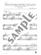 Studio Ghibli Best Hit 10 Klaviersolo (leicht) Notenbuch/englische Version