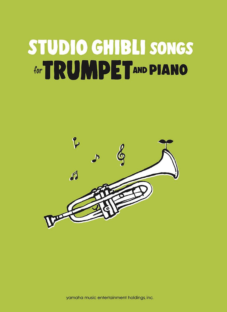 Studio Ghibli Songs für Trompete und Klavier (Mittelstufe) Notenbuch / englische Version