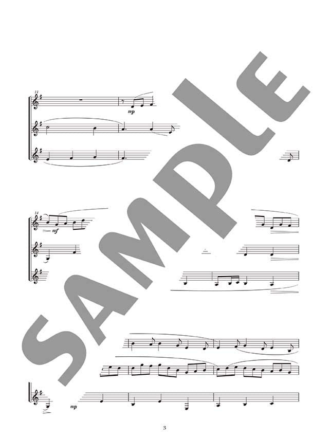 Ensemble de Classical music for Clarinet Ensemble - Sheet Music Book