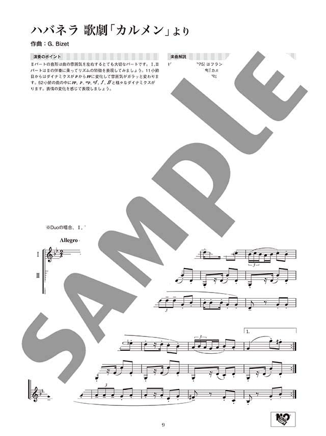 Ensemble de Classical music for Clarinet Ensemble - Sheet Music Book