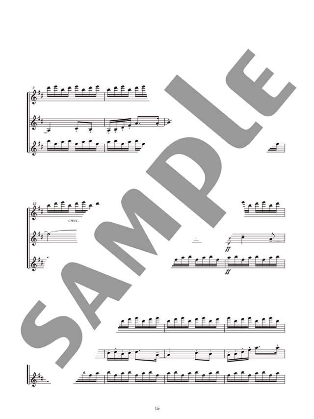 Ensemble de Classical music for Clarinet Ensemble - Sheet Music Book
