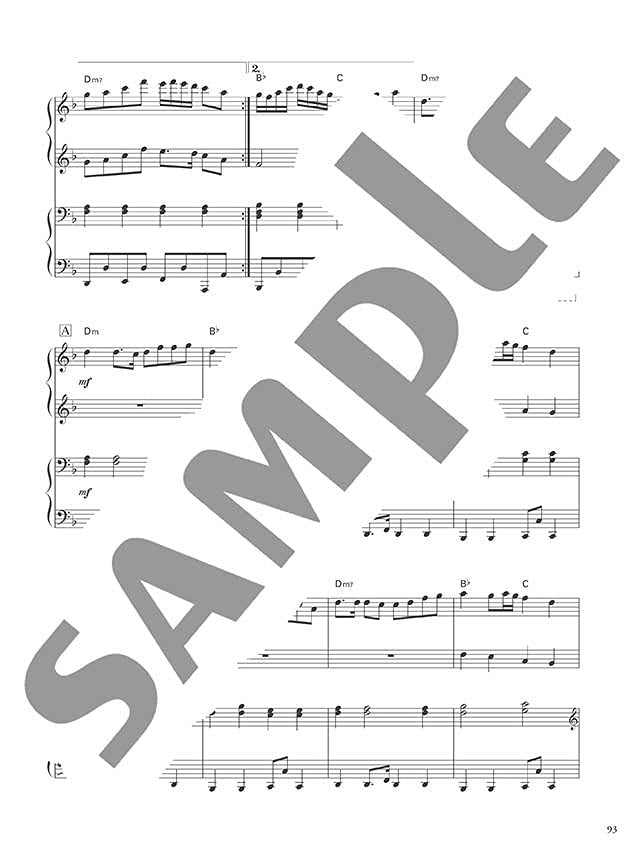 Yamaha Love Piano: Popular Songs 2 for a Street Piano Performance/Piano Solo/Piano Duet - Sheet Music Book