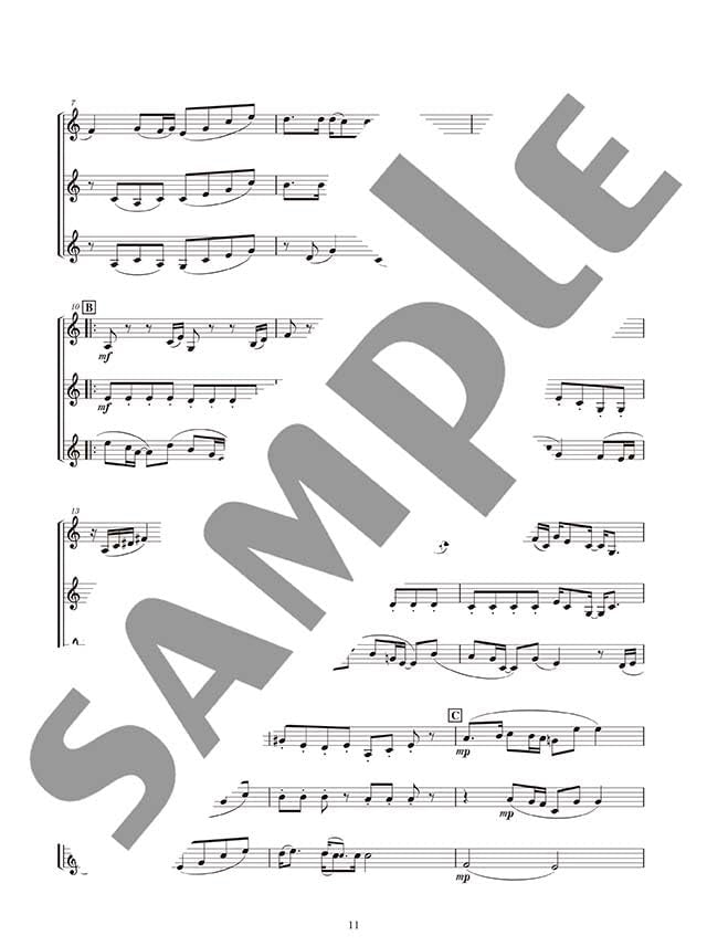 Standard Collection Notenbuch für Trompetenduo/Trio-Ensemble (Pre-Intermediate)