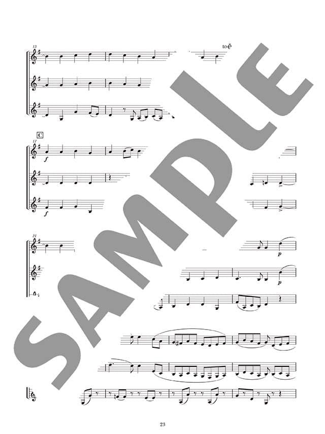 Standard Collection Notenbuch für Trompetenduo/Trio-Ensemble (Pre-Intermediate)