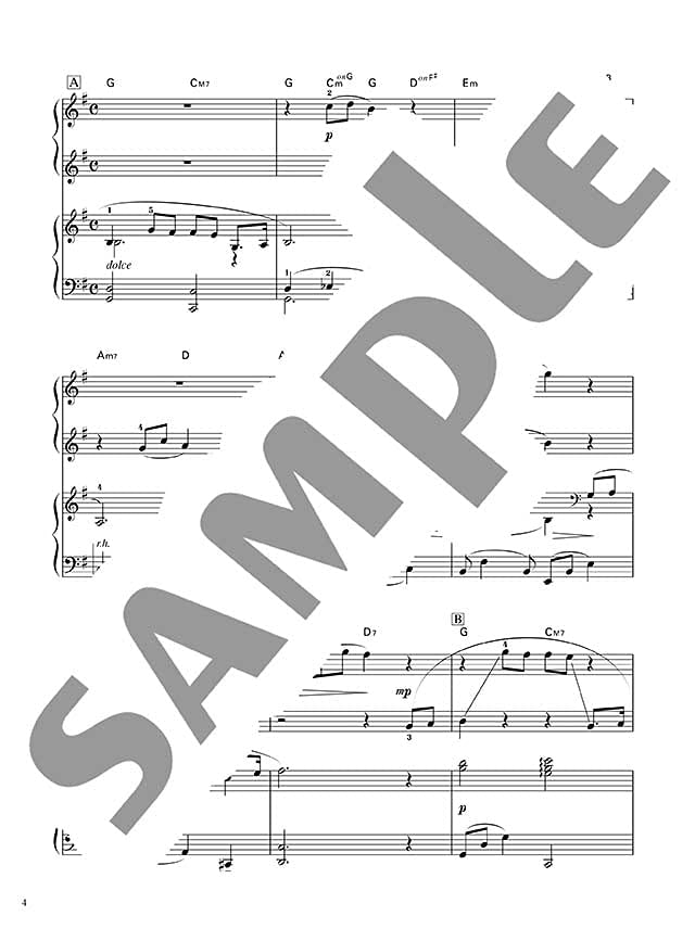 Piano Duet Repertoire: 12 J-Pop Melodies for All Generations - Sheet Music Book