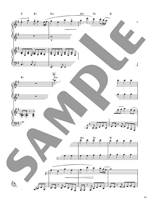 Japanese Animation Songs "Gurenge": Piano Duet - Sheet Music Book