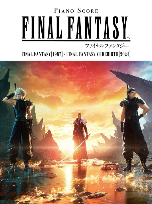 Final Fantasy Piano Collection [1987] - Final Fantasy VII Rebirth [2024] - Piano Solo (Intermediate) - Sheet Music Book