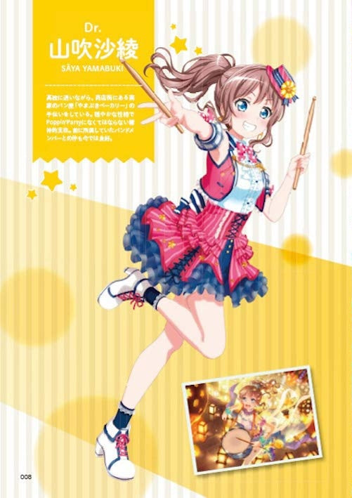 BanG Dream! (Anime) Offizieller Band-Score Poppin'Party Vol. 3 Notenbuch