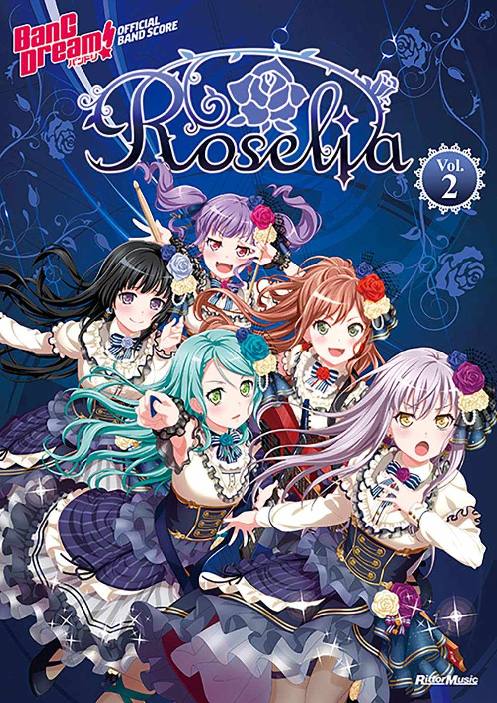 BanG Dream! (Anime) Offizielle Bandpartitur Roselia Vol. 2 Notenbuch